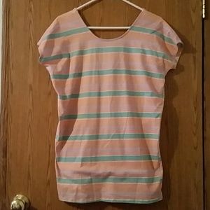 Striped top sz S